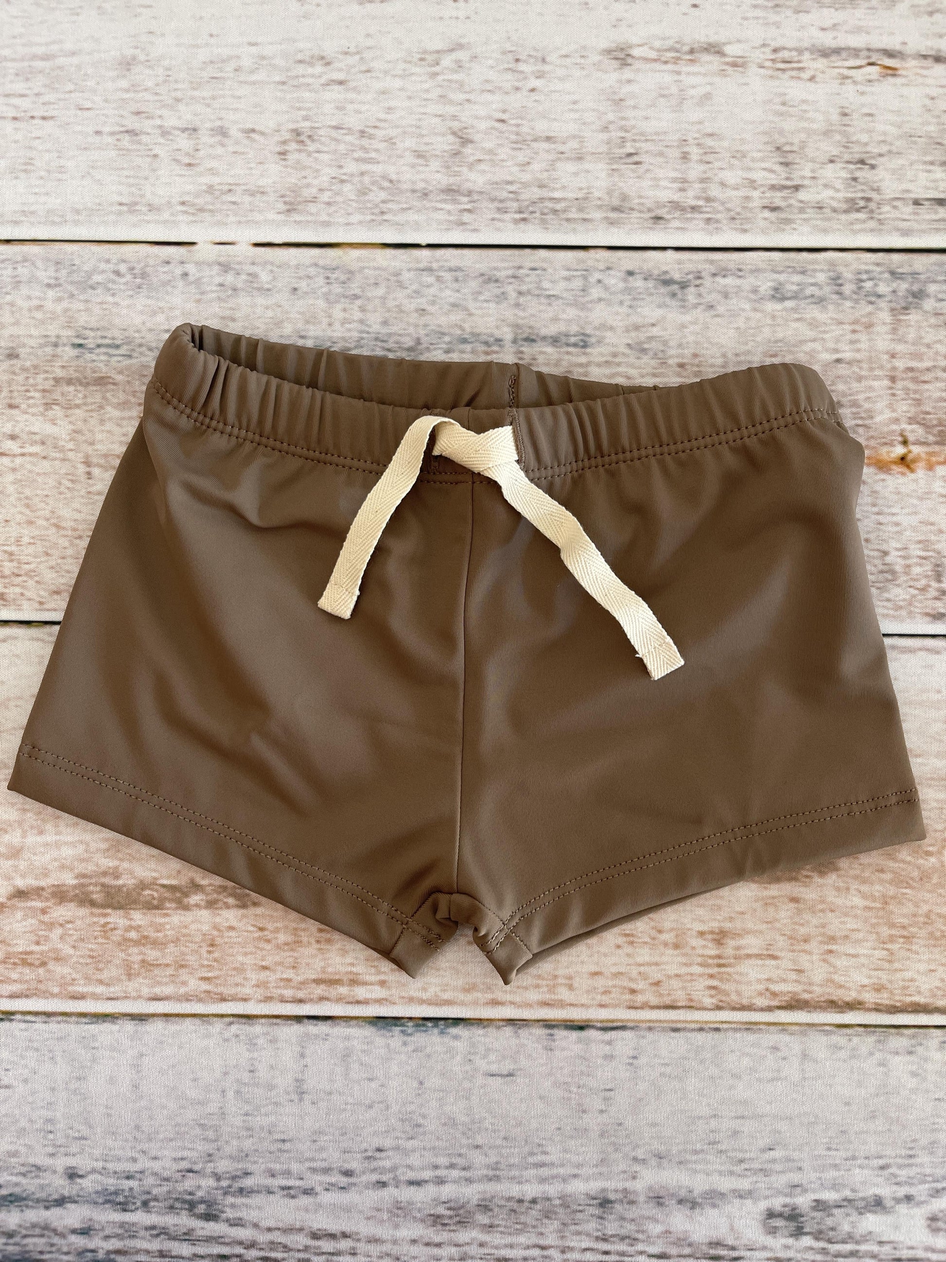 The Simple Folk Boys Brown Swimwear Size: 2T Brown