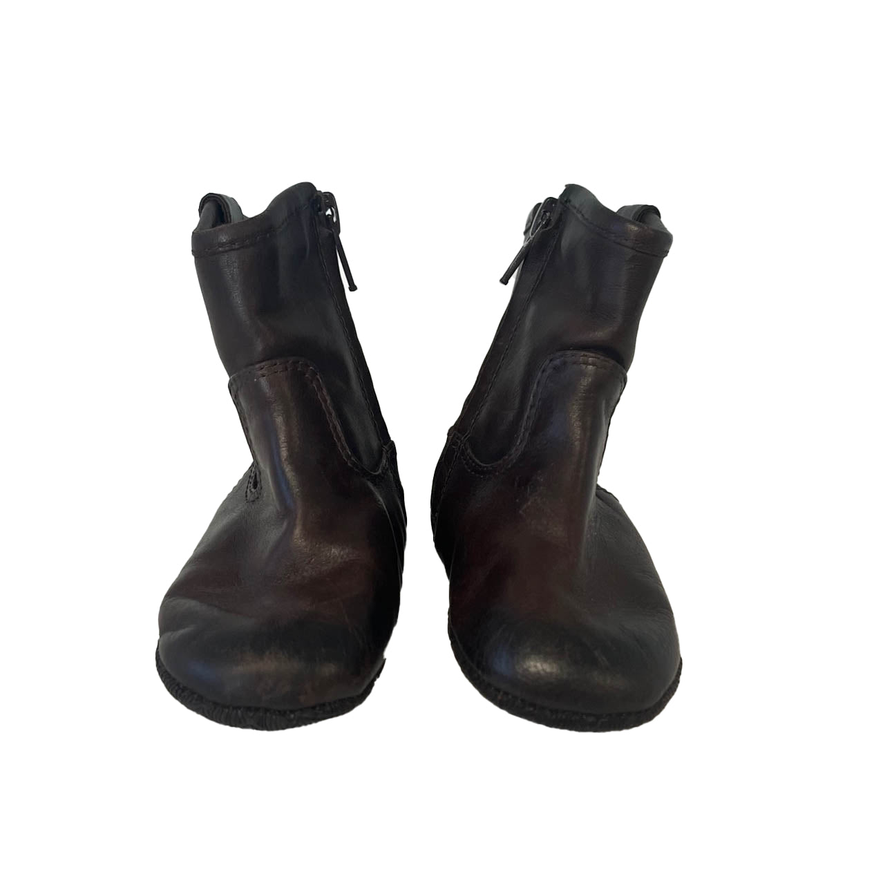 Frye Unisex Brown Booties Size: 3 Infant Brown