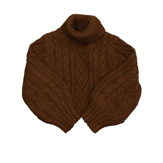 Shein Girls Brown Sweater Size: 2T