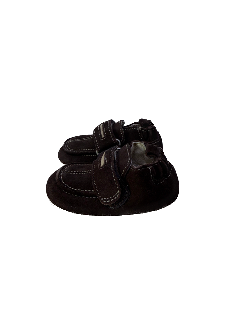 Robeez Boys Brown Shoes Size: 3-6 Months Brown