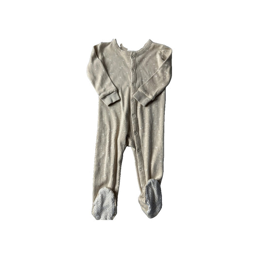 Colored Organics Unisex Brown Long Sleeve Outfit Size: 6-12 months Brown