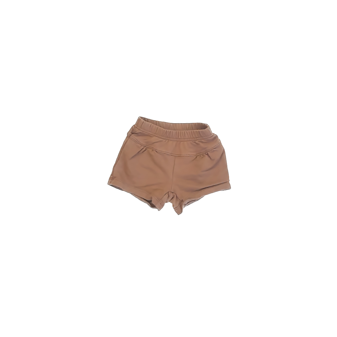 Tea Collection Girls Brown Shorts Size: 12-18 Months Brown