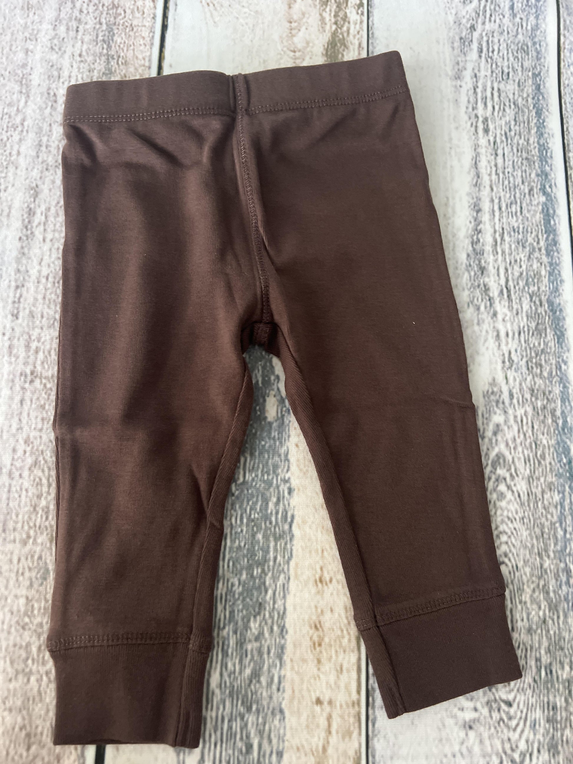 Leveret Unisex Brown Pants Size: 6 months Brown