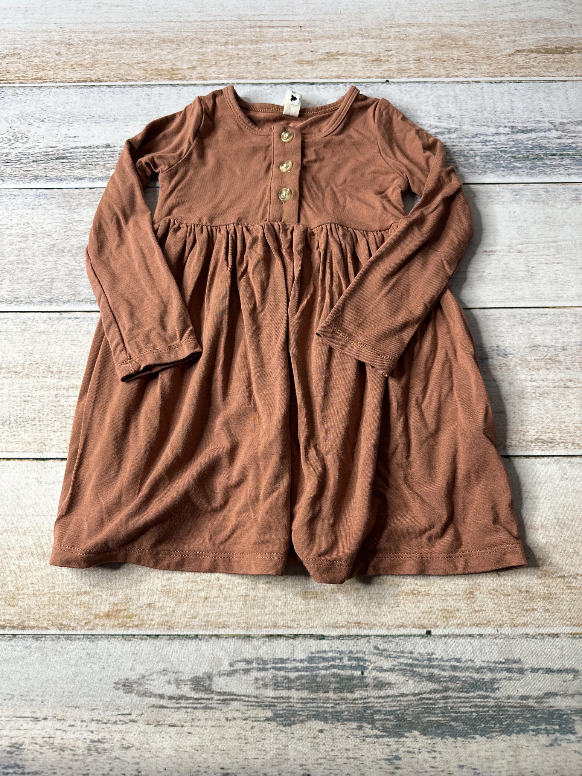 BabySprouts co Girls Brown Dress Size: 12-18 months Brown