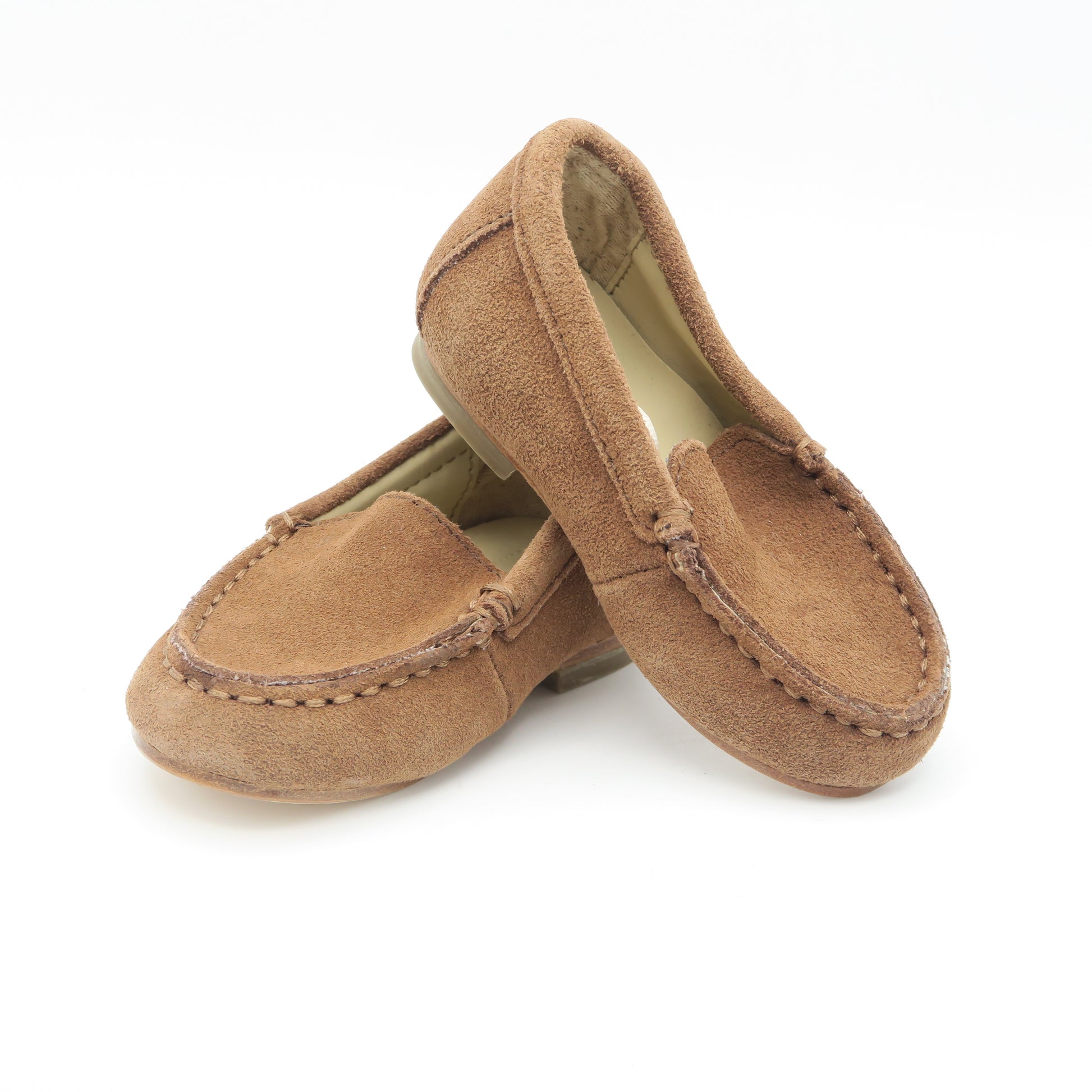 Janie & Jack Boys Brown Shoes Size: Infant 4 Brown