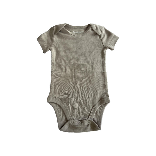 Mac and Moon Unisex Brown Onesie Size: 9 months Brown