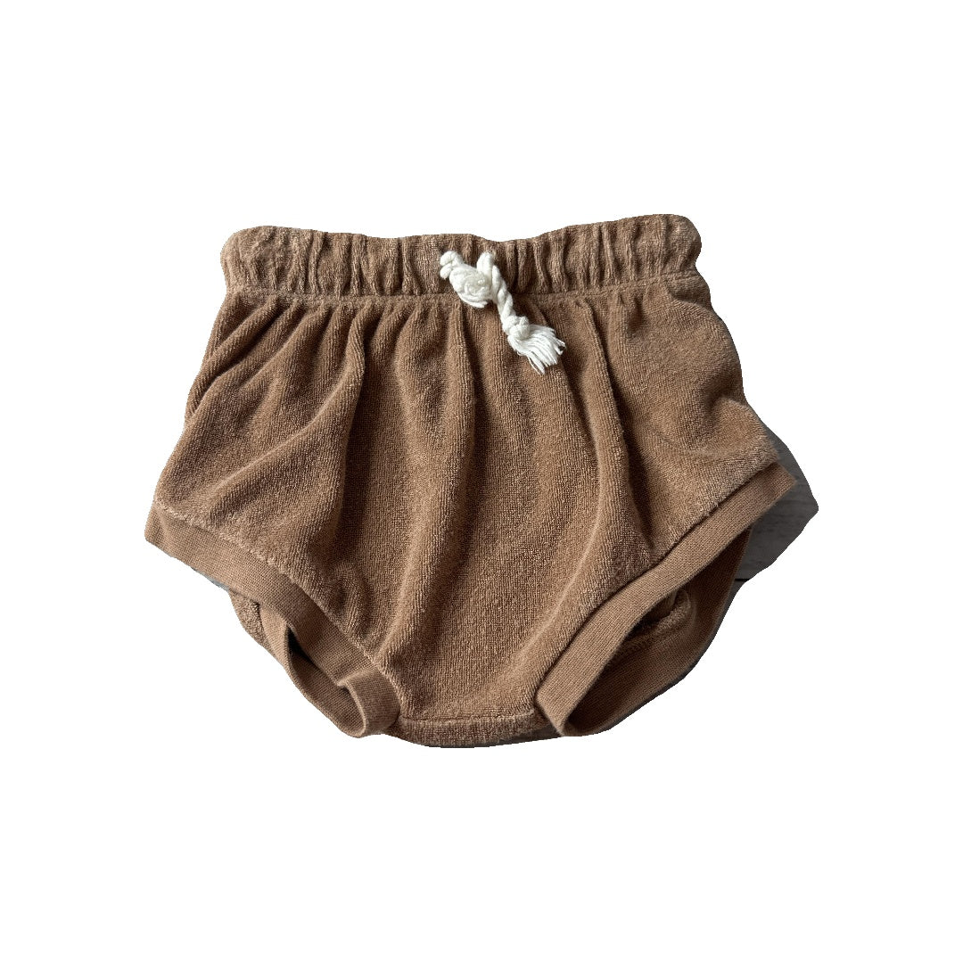 Quincy Mae Unisex Brown Shirt Size: 18-24 months Brown