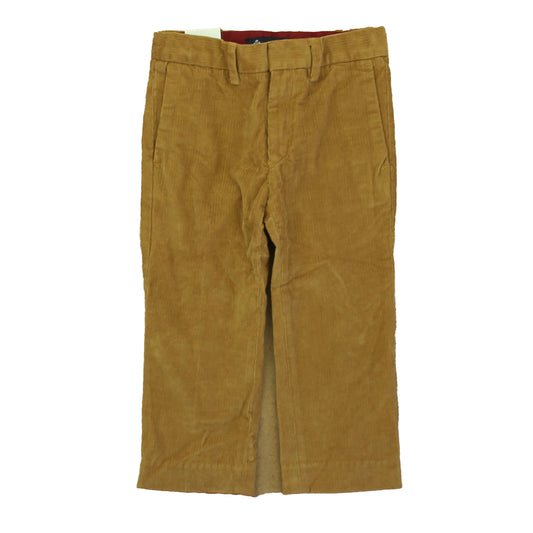 Crewcuts Boys Brown Corduroy Pants Size: 2T Brown