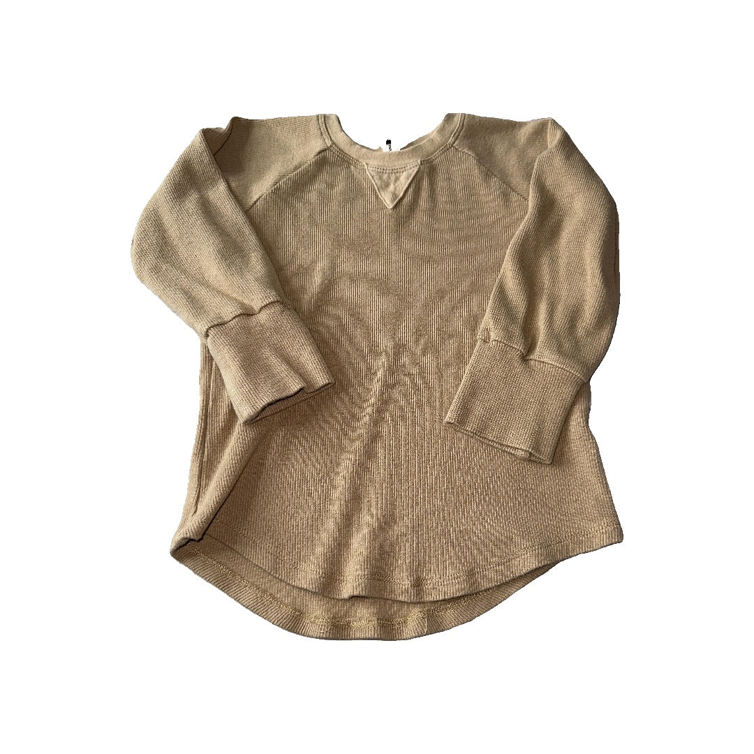 BabySprouts co Unisex Brown Long Sleeve Shirt Size: 18-24 months Brown