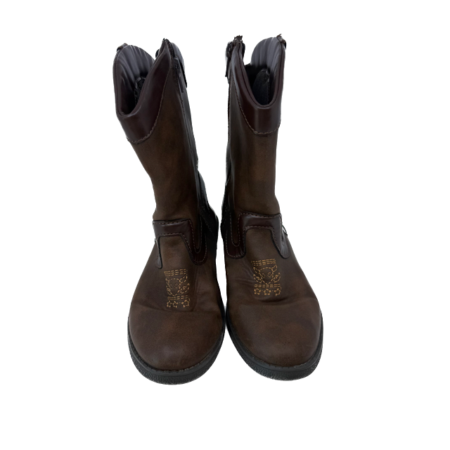 Toy Story Unisex Brown Booties Size: Little Kid 12 Brown