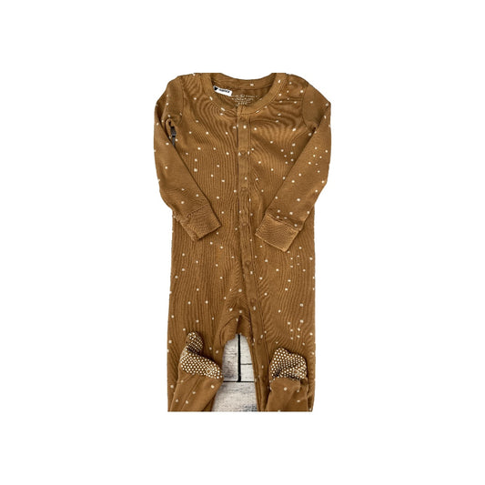 Colored Organics Unisex Brown Long Sleeve Outfit Size: 6-12 months Brown