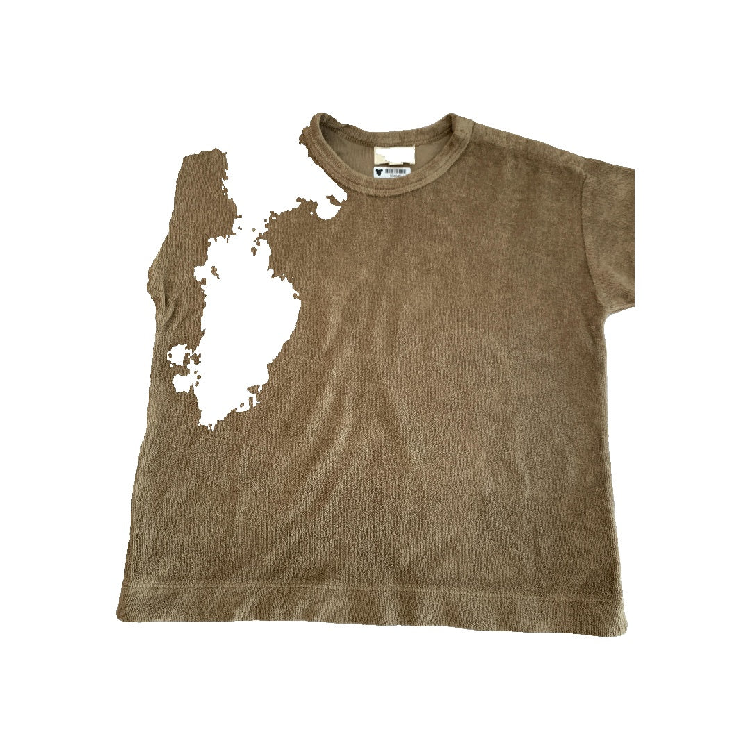 The Simple Folk Boys Brown Shirt Size: 3T Brown