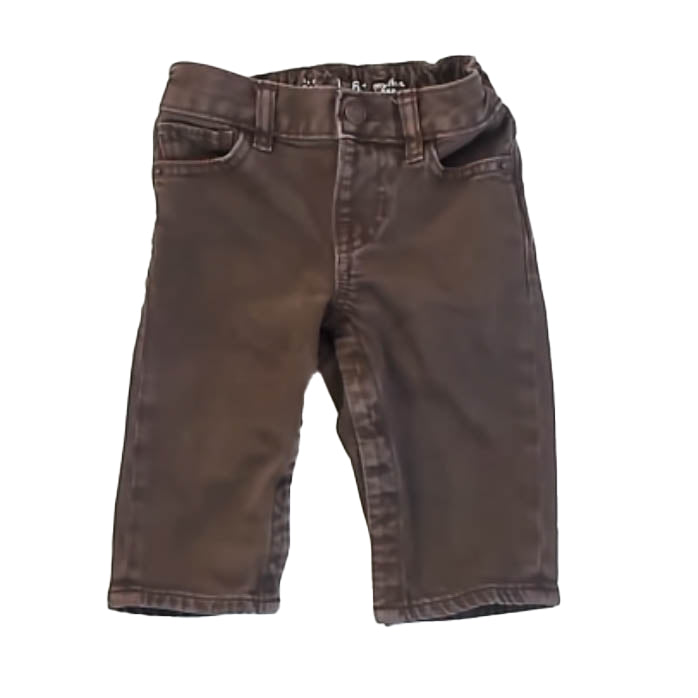 Gap Boys Brown Jeans Size: 6-12 Months Brown