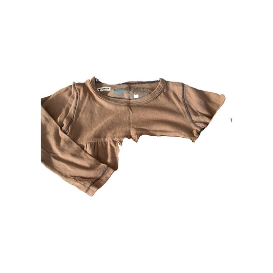 Kidential Girls Brown Dress Size: 4T Brown