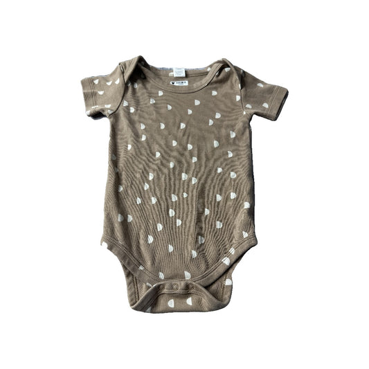 Colored Organics Unisex Brown Onesie Size: 18-24 months Brown