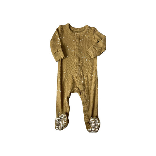 Colored Organics Unisex Brown Pajamas Size: 0-3 months Brown