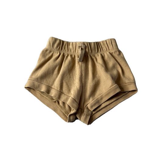 Colored Organics Unisex Brown Shorts Size: 18-24 months Brown