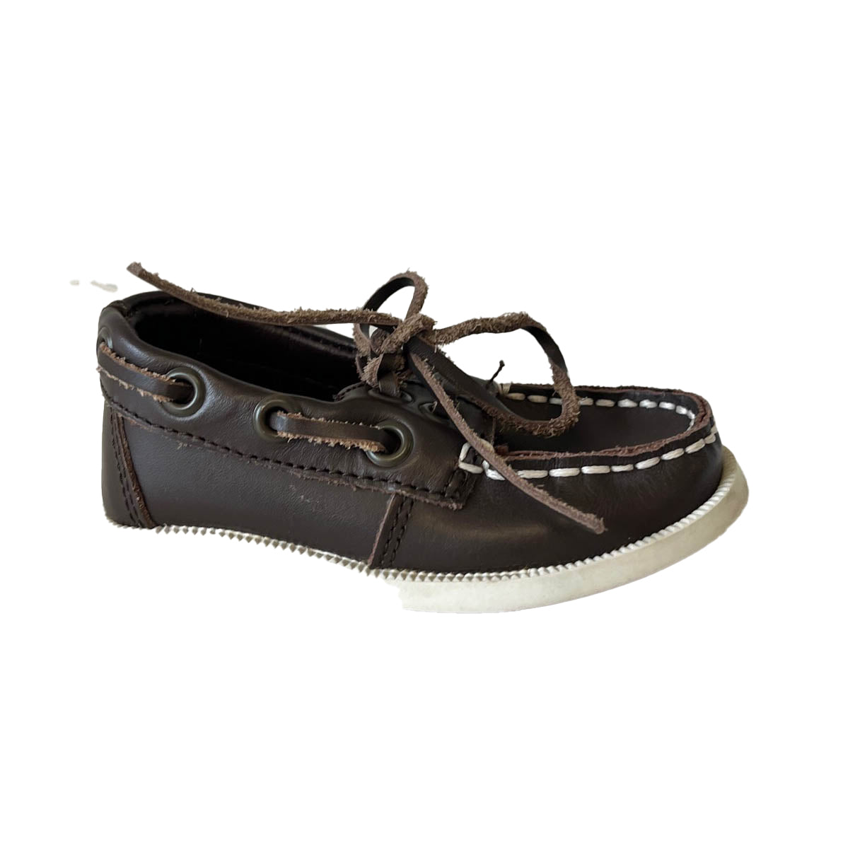 Janie and Jack Boys Brown Shoes Size: 6 Toddler Brown