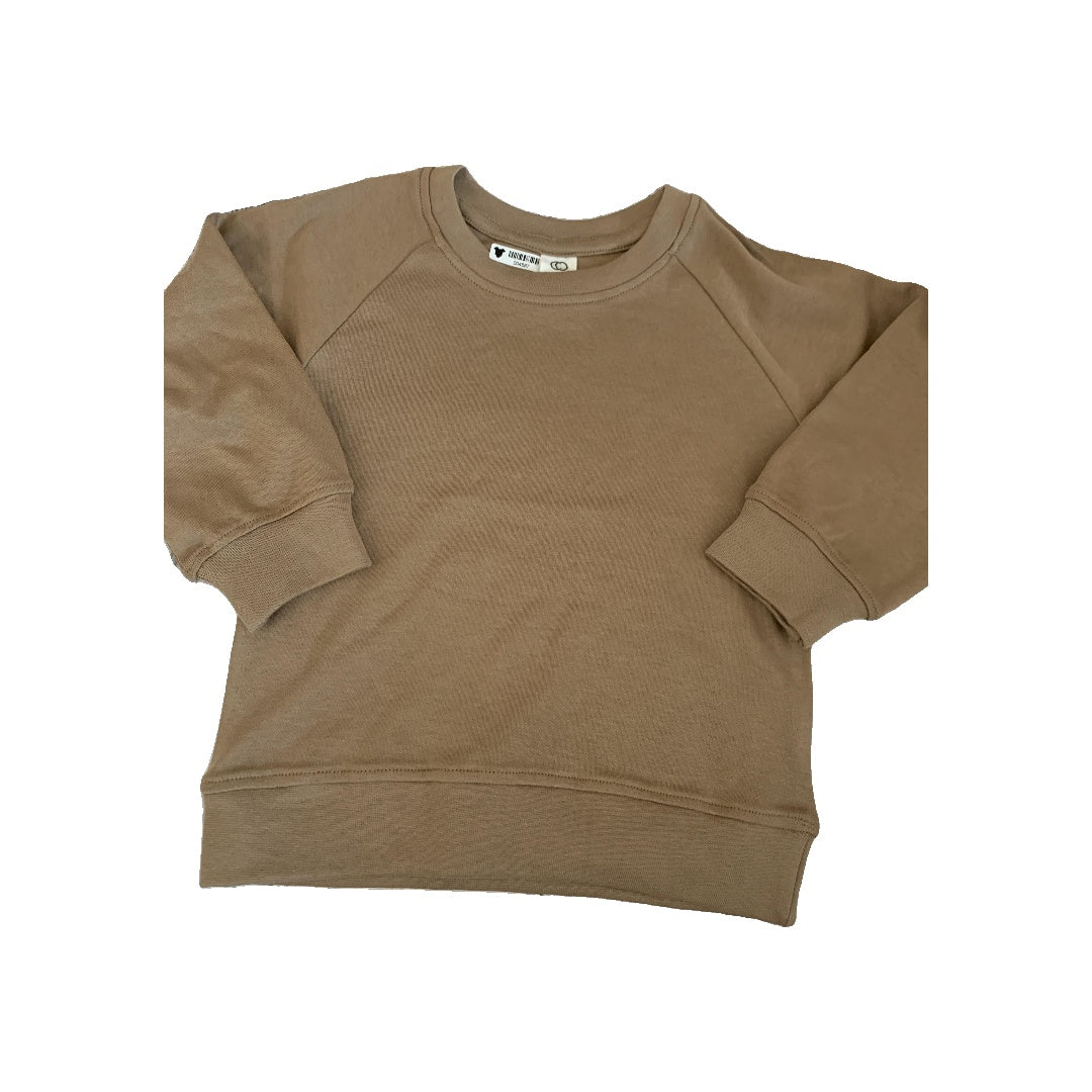 Colored Organics Boys Brown Sweatshirt Size: 2T Brown