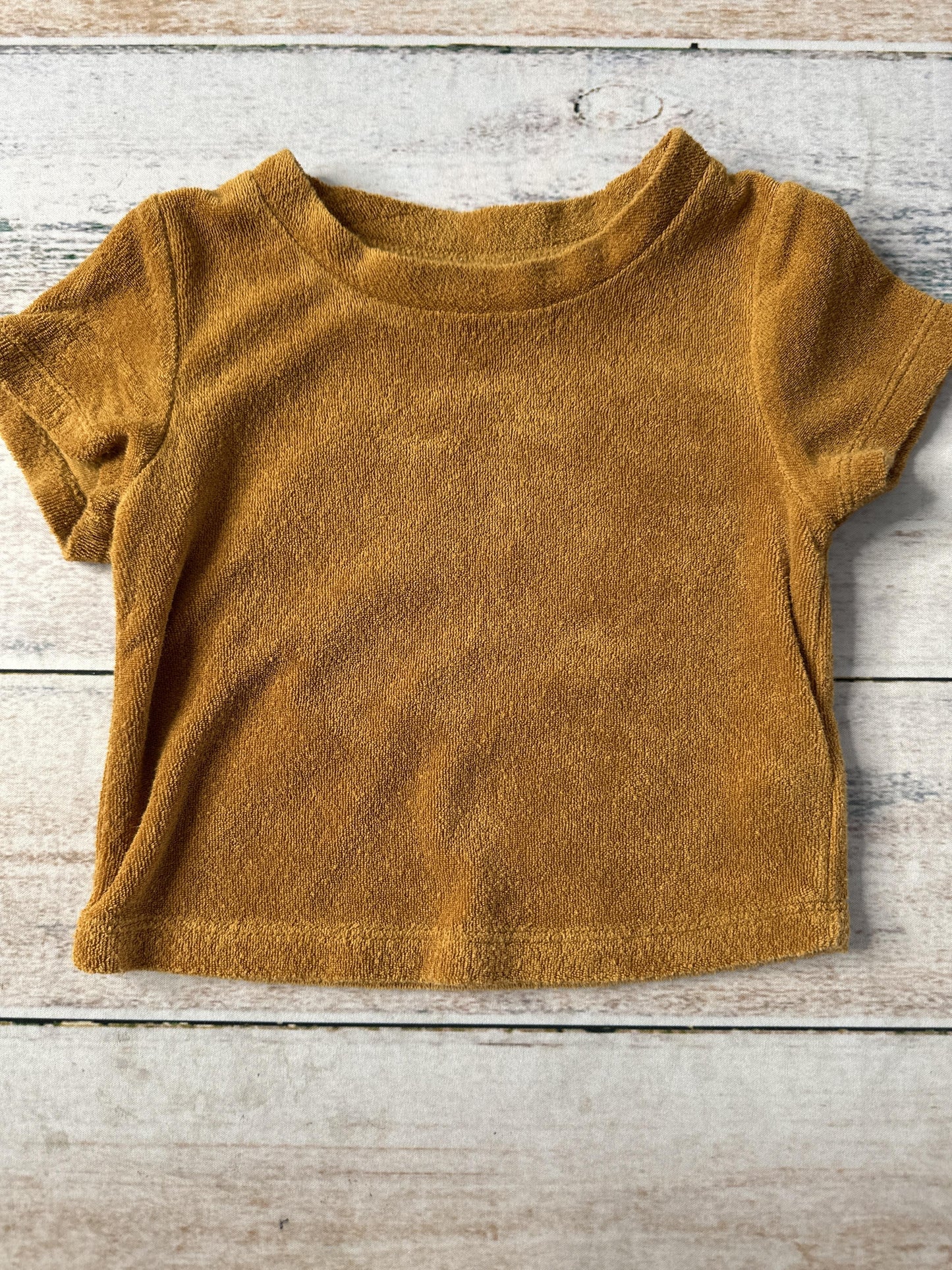 Loom Unisex Brown Shirt Size: 12-18 months Brown