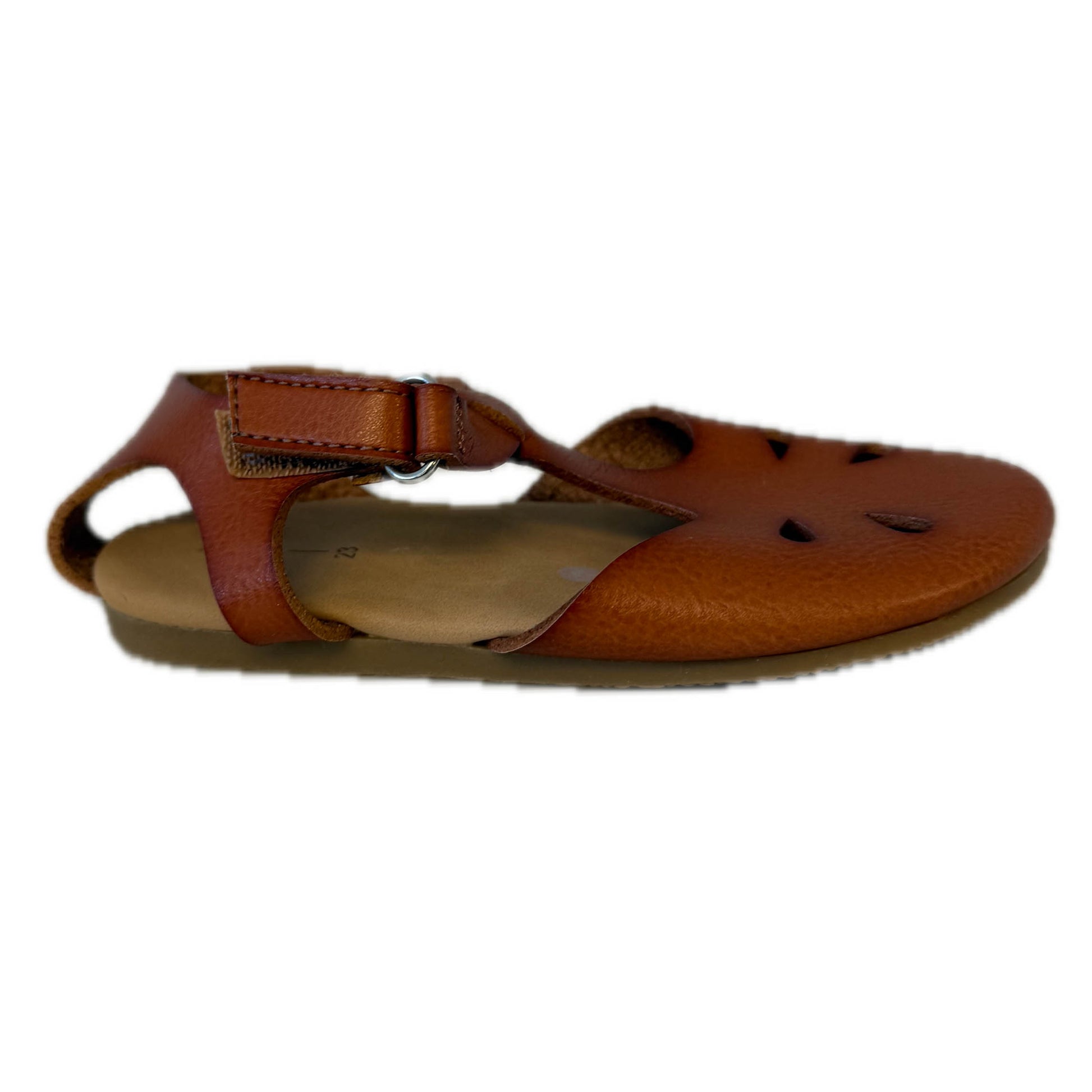 Zara Girls Brown Sandals Size: 7 Toddler Brown