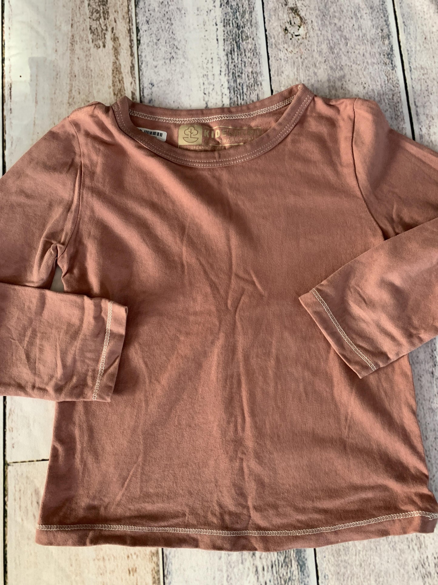 Kidential Girls Brown Long Sleeve T-Shirt Size: 4T Brown