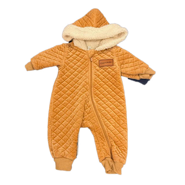 Tahari Unisex Brown Long Sleeve Outfit Size: 3-6 Months