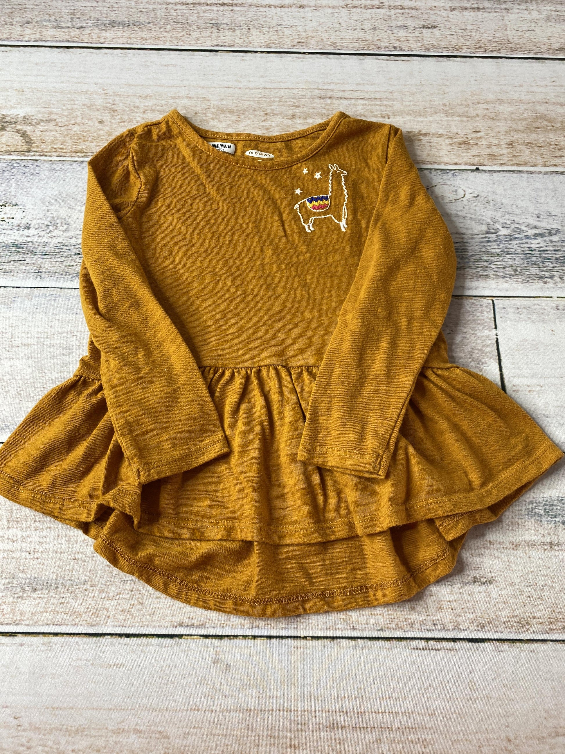Old Navy Girls Brown Long Sleeve Shirt Size: 2T Brown
