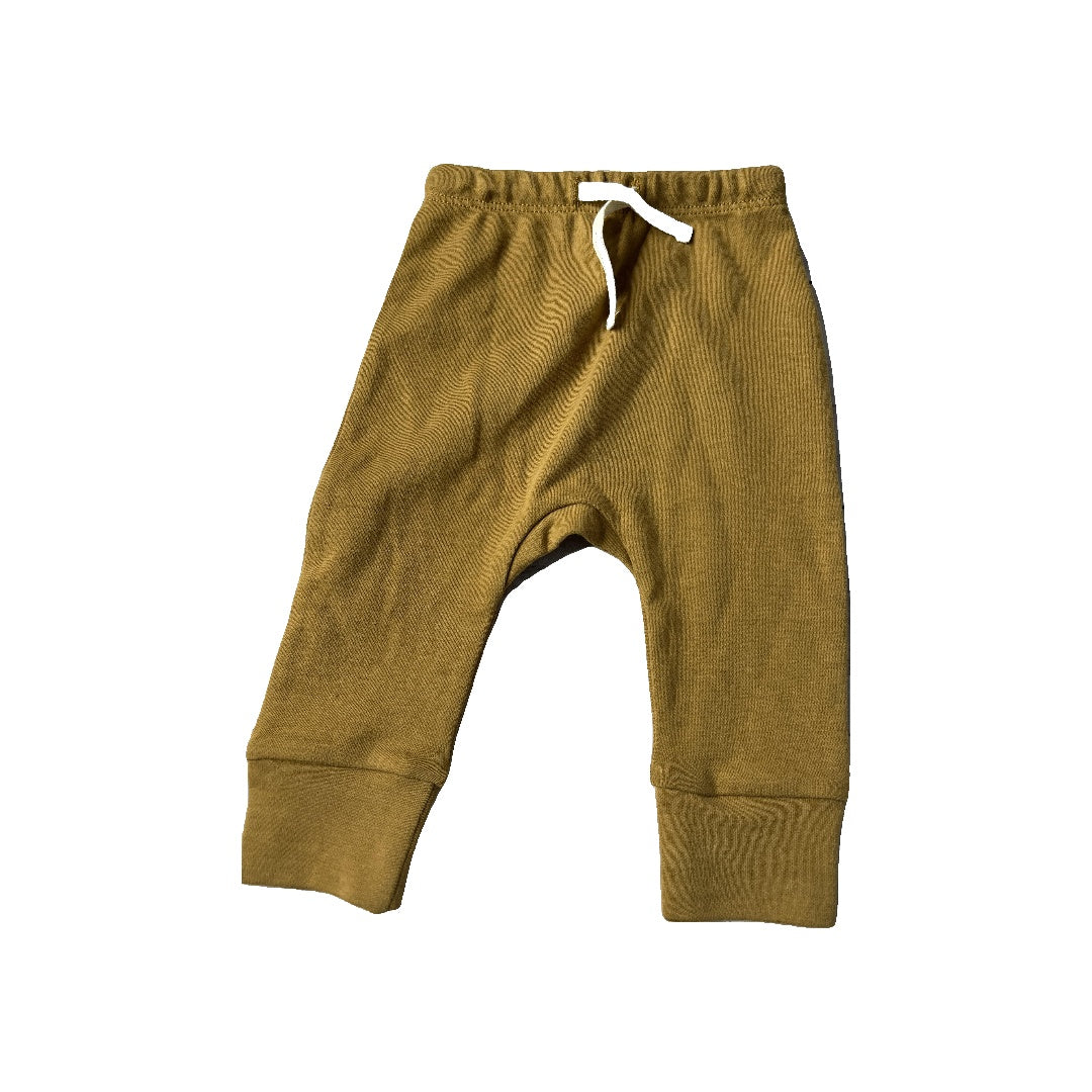 Quincy Mae Unisex Brown Pants Size: 6-12 months Brown