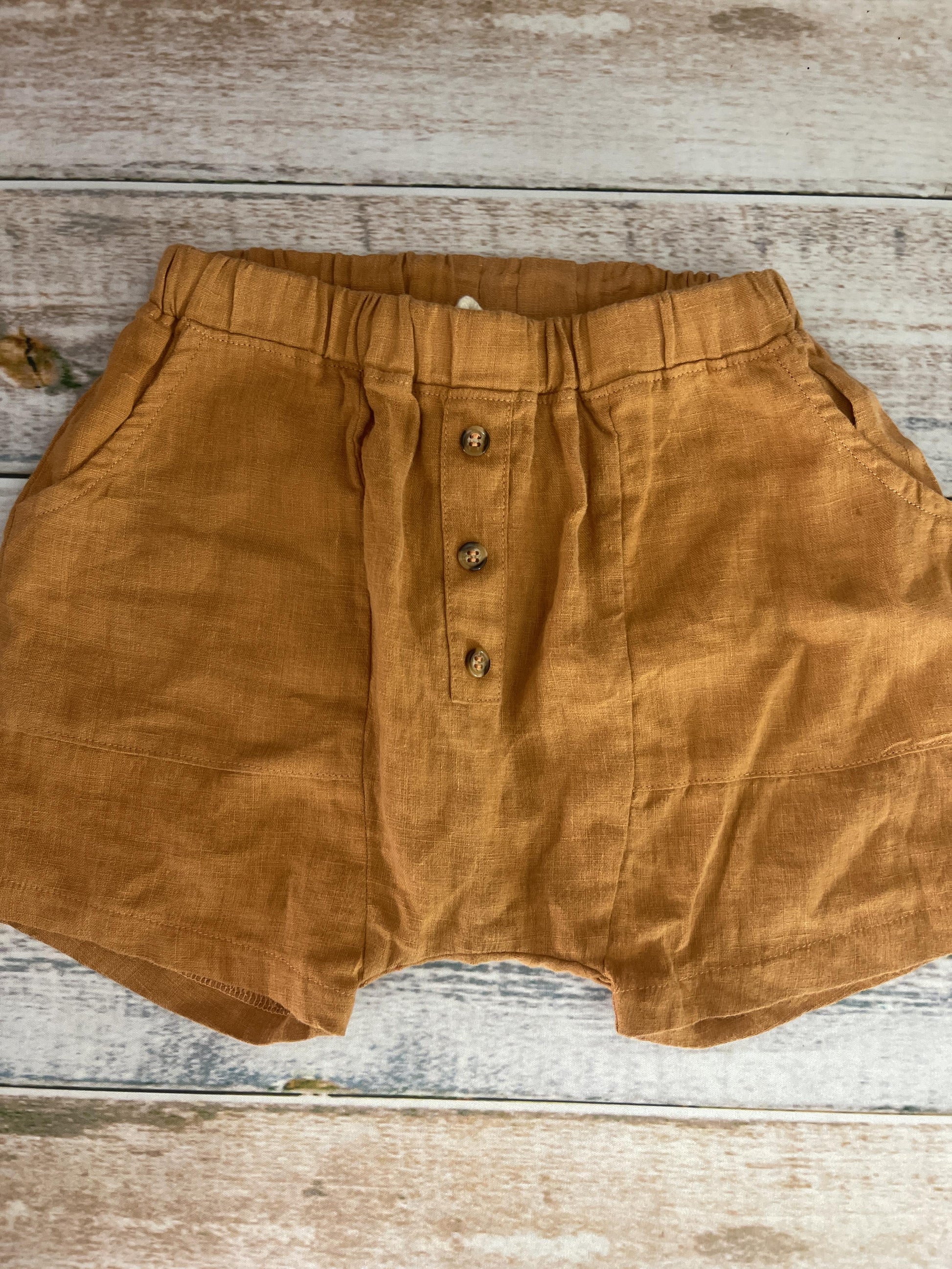 The Simple Folk Unisex Brown Shorts Size: 5 Brown