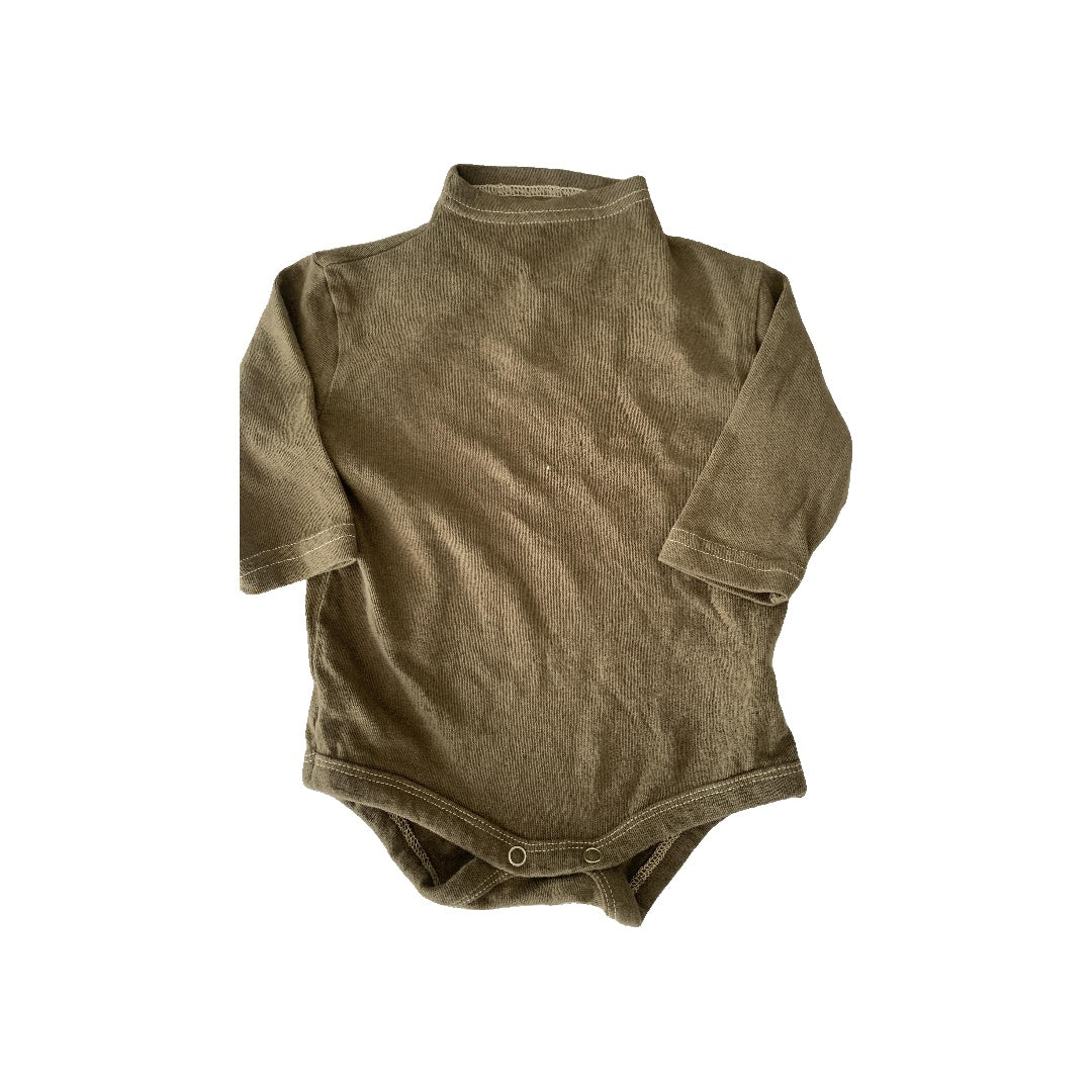GO;U Boys Brown Onesie Size: 6-12 months Brown
