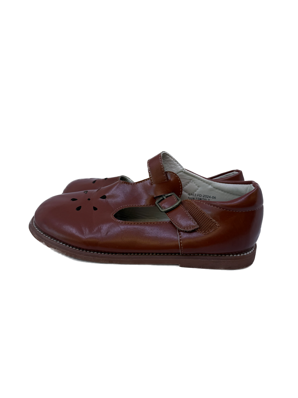 Felix & Flora Girls Brown Shoes Size: 13 Toddler Brown