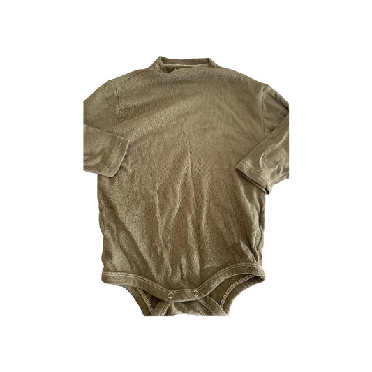 GO;U Boys Brown Onesie Size: 12M Brown