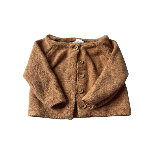 Jamie Kay Girls Brown Sweater Size: 0-3 months Brown