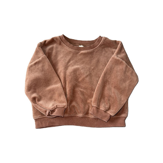 Quincy Mae Girls Brown Sweater Size: 2T Brown