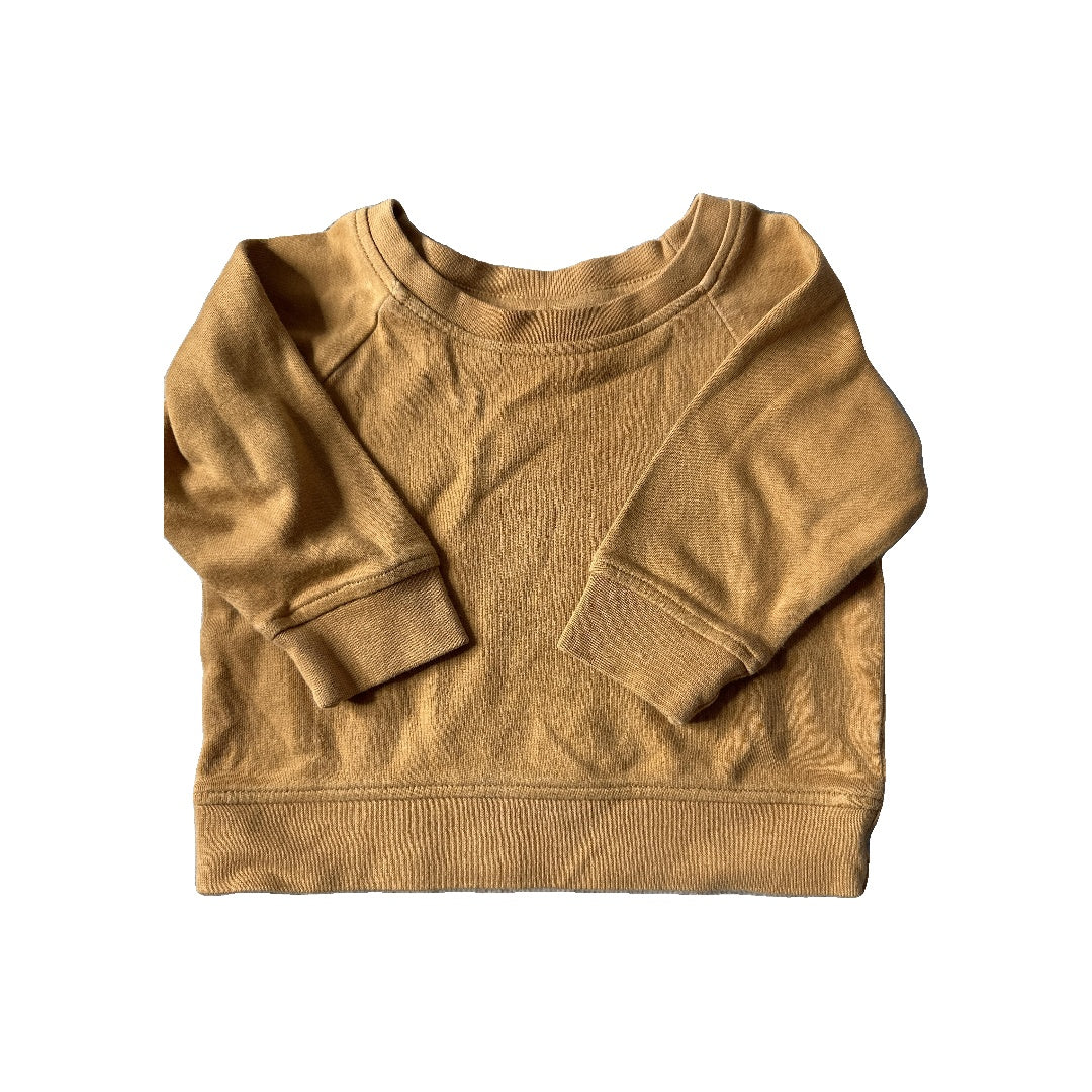 Colored Organics Unisex Brown Sweater Size: 3-6 months Brown