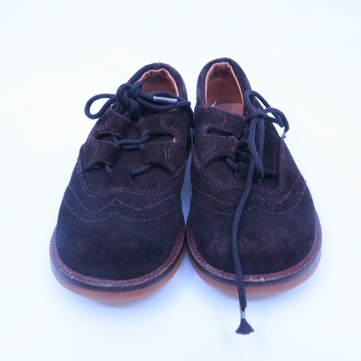 Piulin Boys Brown Shoes Size: 2 Infant Brown