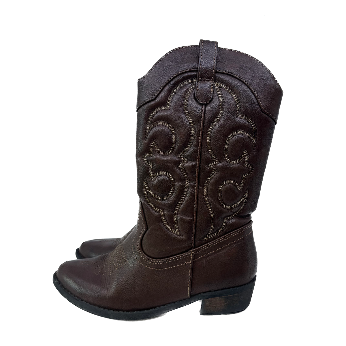 Cat & Jack Girls Brown Boots Size: 2 Youth Brown
