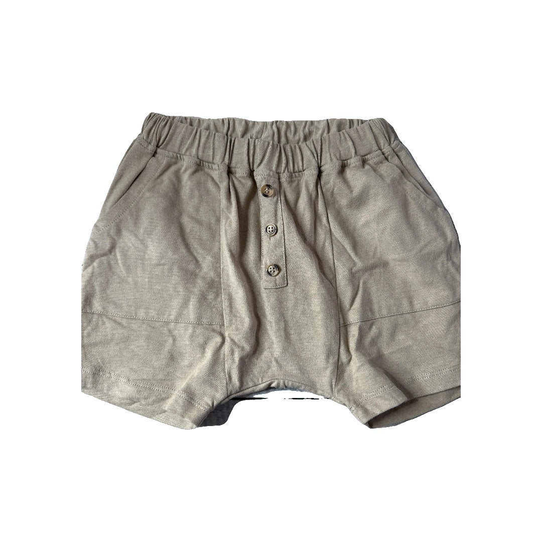 The Simple Folk Unisex Brown Shorts Size: 5-6 Years Brown