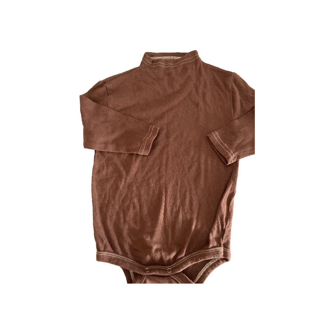 GO;U Boys Brown Onesie Size: 2T Brown