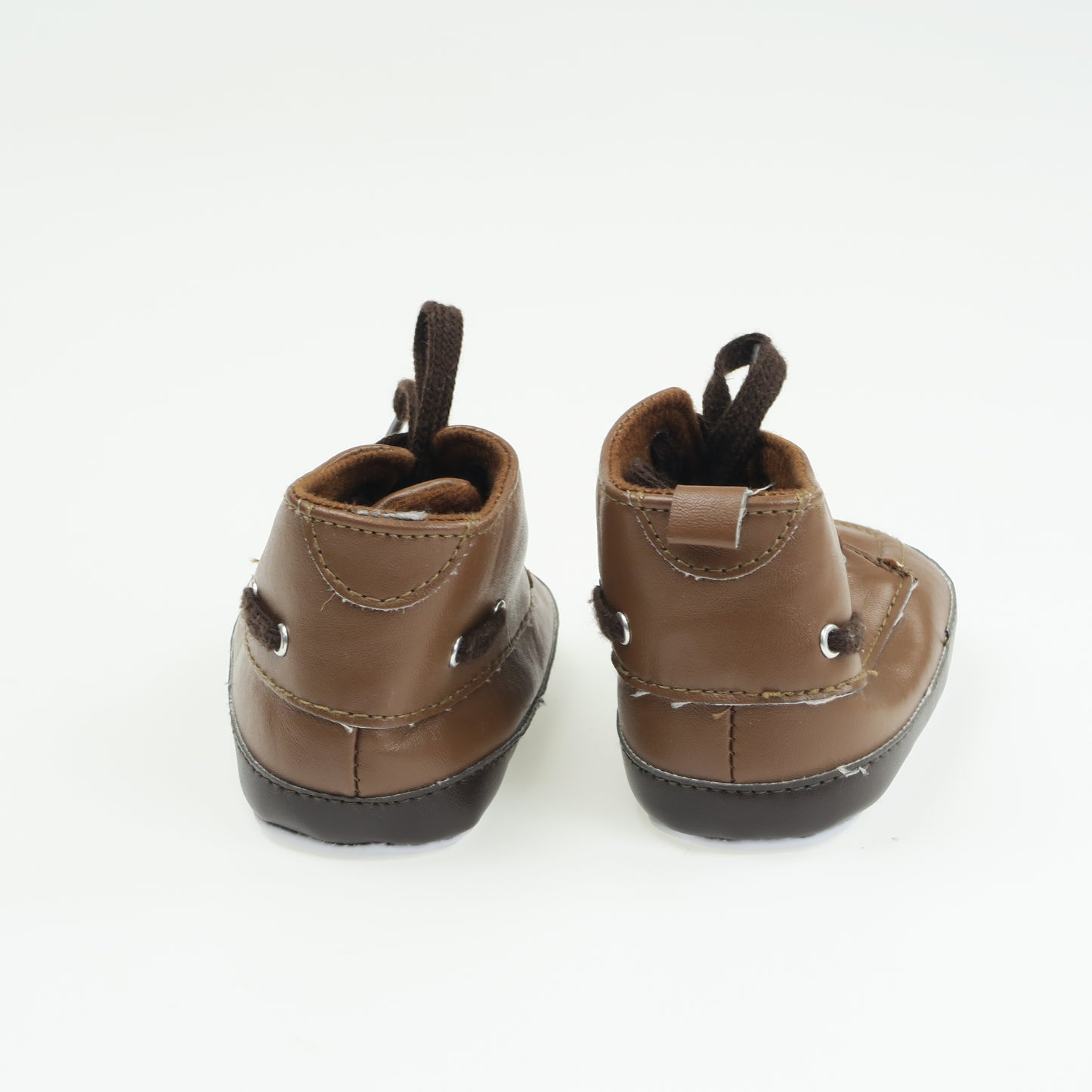 Unknown Brand Boys Brown Boots Size: 6-12 Months Brown