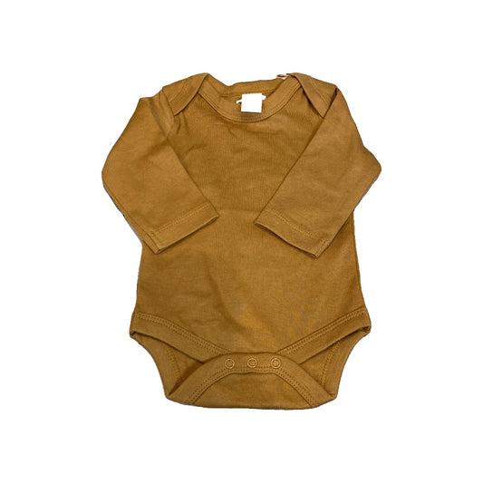 Colored Organics Unisex Brown Onesie Size: 0-3 months Brown