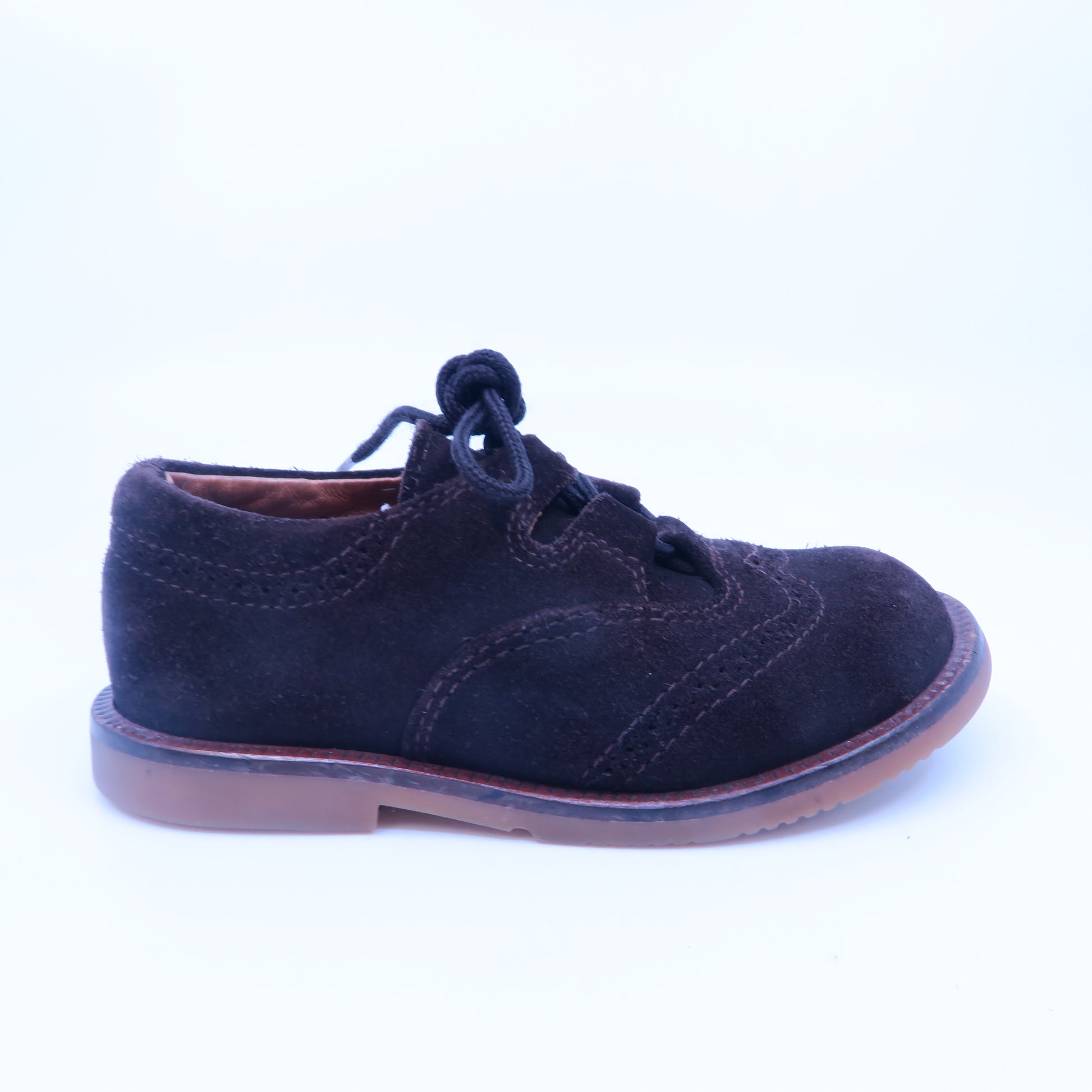 Piulin Boys Brown Shoes Size: 2 Infant Brown