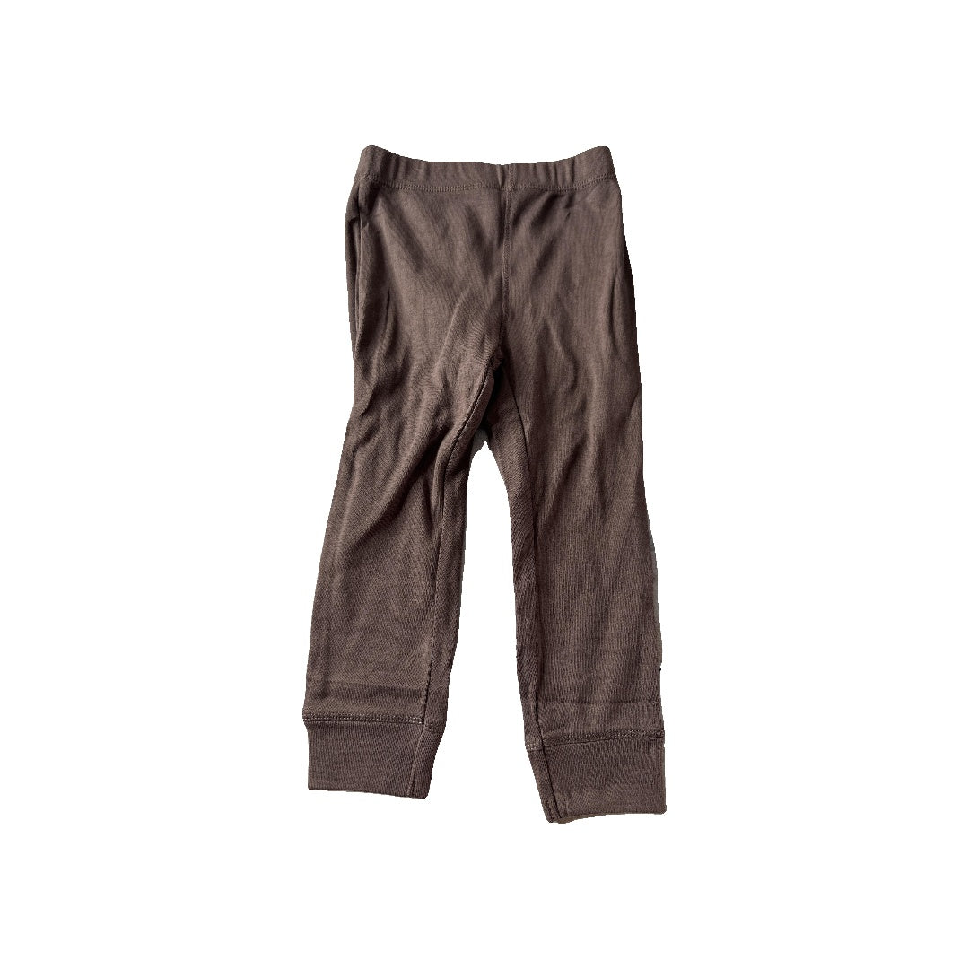 Leveret Unisex Brown Pants Size: 24 months Brown