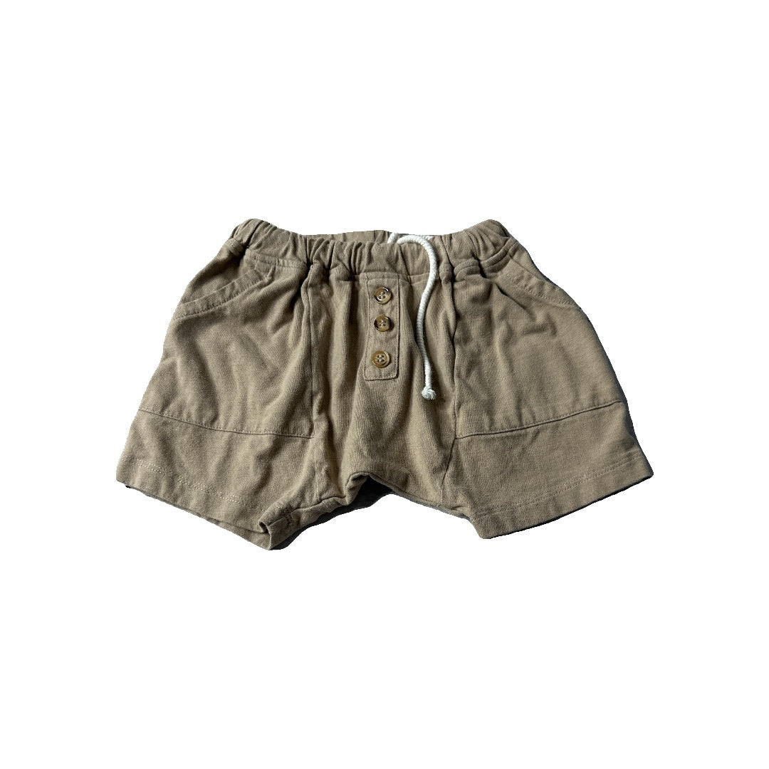 The Simple Folk Boys Brown Shorts Size: 2T Brown