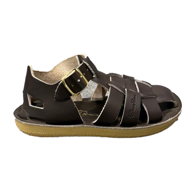 Hoy Saltwater Boys Brown Sandals Size: 10 Toddler