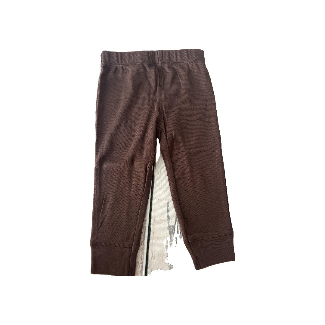 Leveret Unisex Brown Pants Size: 12 months Brown