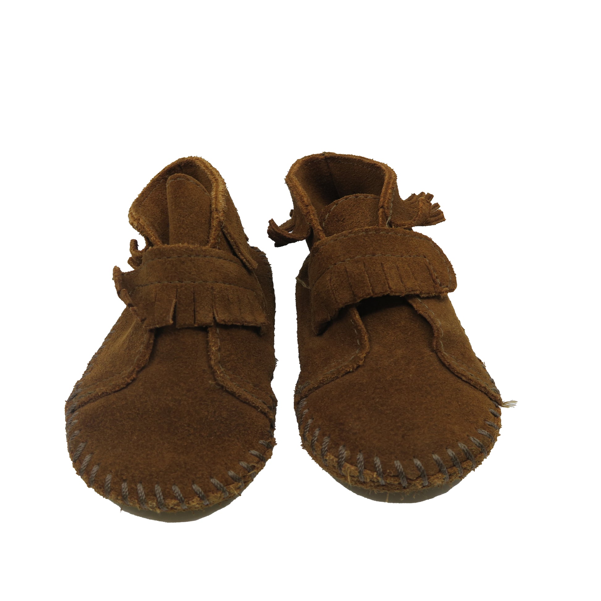 Minnetonka Unisex Brown Shoes Size: 5 Toddler Brown