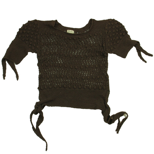 Peroto Girls Brown Sweater Size: 8-10 Years (M)