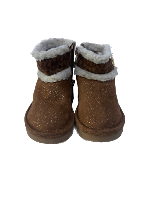 Michale Kors Girls Brown Boots Size: 6 Toddler Brown
